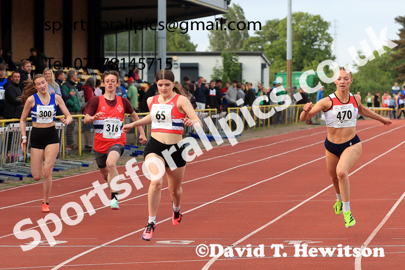 200 metres, 2026 NEGP 2, Monkton Stadium, Wednesday, May 27th. Photo: David T. Hewitson/Sports for All Pics